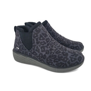 Ryka Niah Boots‎ | Women's 7.5M | Black Leopard | Casual Slip-On Sneakers